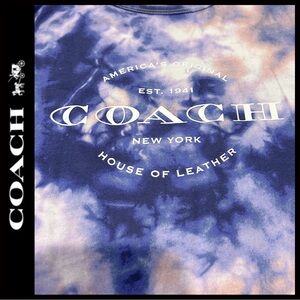 Coach Tie Dye T-shirt NWOT
